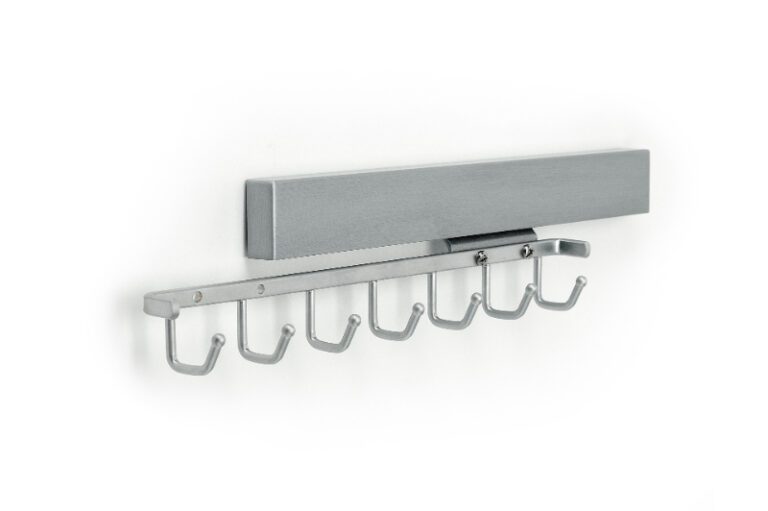 Belt Rack - Brushed Chrome