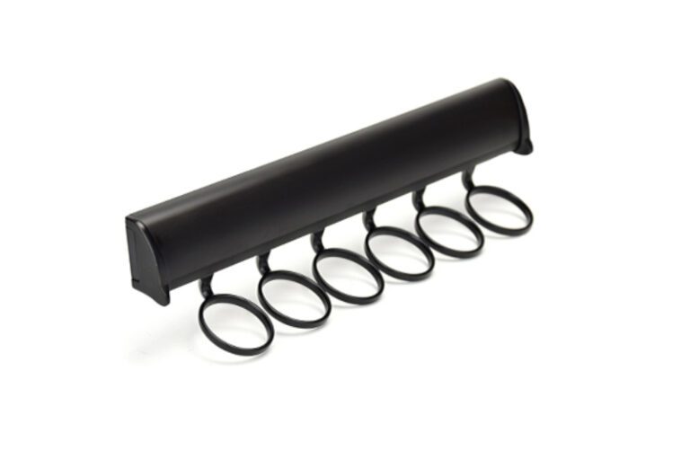 Elite Scarf Rack Matte Black