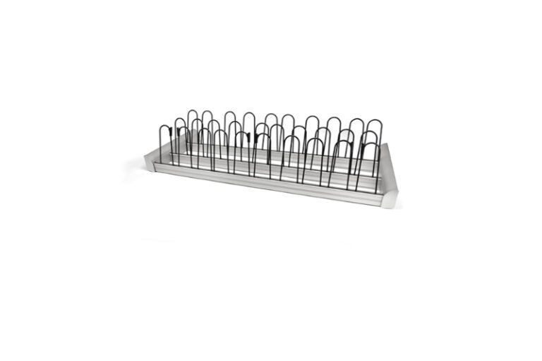 Engage Shoe Organizer Matte Aluminum