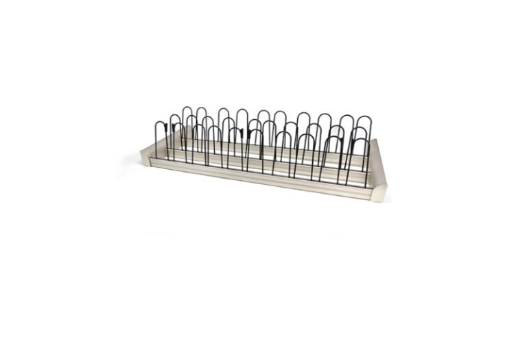 Engage Shoe Organizer Matte Nickel