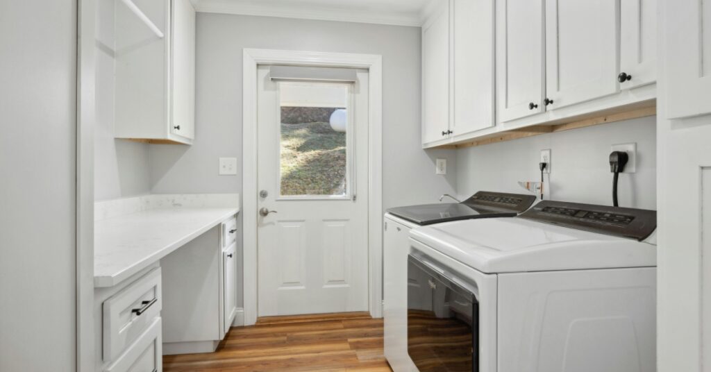 How To Choose Cabinets For a Mudroom or Laundry Room